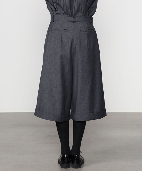 Bshop（ビショップ）の「eunoia | ウール バミューダパンツ WOMEN（その他パンツ・レディース・グレー・ONE）」の13枚目の写真
