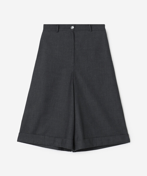 Bshop（ビショップ）の「eunoia | ウール バミューダパンツ WOMEN（その他パンツ・レディース・グレー・ONE）」の17枚目の写真