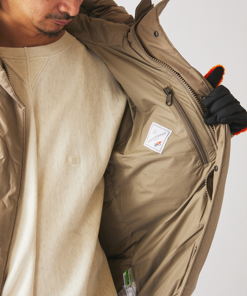 THE NORTH FACE（ザノースフェイス）の「THE NORTH FACE /ノースフェイス オルタレーションバフズジャケット ND92564（ダウンジャケット/コート・メンズ・チャコールグレー/ベージュ・MEDIUM/LARGE/X-LARGE）」の19枚目の写真