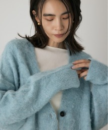 crie conforto | シャギーカーディガン ニット / 羽織り / 長袖 / 冬服(カーディガン/ボレロ)