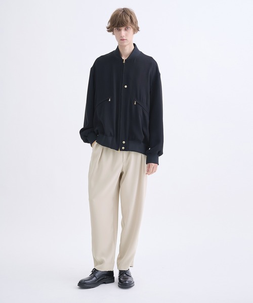 CULLNI】別注 Wide Straight Pants/別注 ワイドストレートパンツ