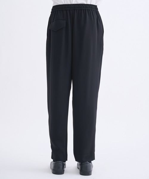 CULLNI（クルニ）の「【CULLNI】別注 Wide Straight Pants/別注 ワイドストレートパンツ（スラックス・メンズ・ブラック/ナチュラル/ブラック系その他2・1/2）」の16枚目の写真