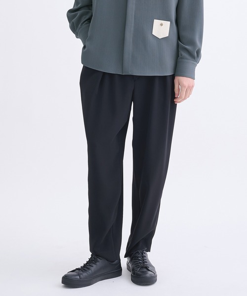 CULLNI】別注 Wide Straight Pants/別注 ワイドストレートパンツ