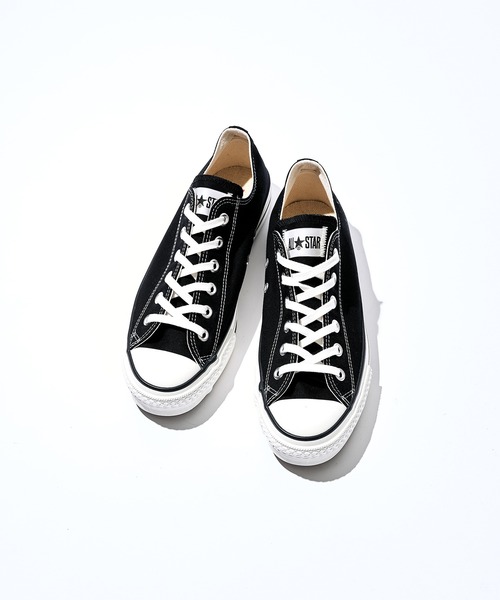 CONVERSE(コンバース)の「【CONVERSE/コンバース】CANVAS ALL STAR J OX(スニーカー・メンズ・ブラック・26.5cm/27.5cm/28cm/29cm)」の1枚目の写真