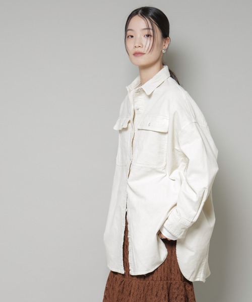 Healthy denim(ヘルシーデニム)の「Healthy DENIM/Almond Corduroy(シャツ/ブラウス・レディース・ブラウン/ベージュ系その他・1)」の5枚目の写真