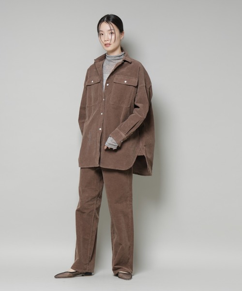 Healthy denim(ヘルシーデニム)の「Healthy DENIM/Almond Corduroy(シャツ/ブラウス・レディース・ブラウン/ベージュ系その他・1)」の14枚目の写真