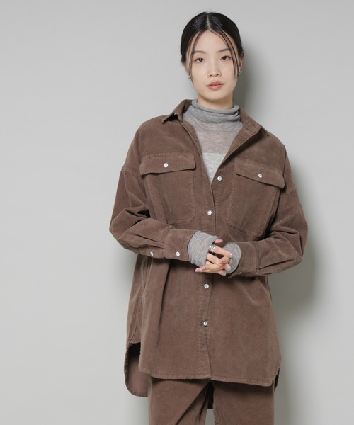 Healthy denim(ヘルシーデニム)の「Healthy DENIM/Almond Corduroy(シャツ/ブラウス・レディース・ブラウン/ベージュ系その他・1)」の10枚目の写真