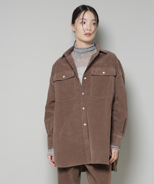 Healthy denim(ヘルシーデニム)の「Healthy DENIM/Almond Corduroy(シャツ/ブラウス・レディース・ブラウン/ベージュ系その他・1)」の11枚目の写真