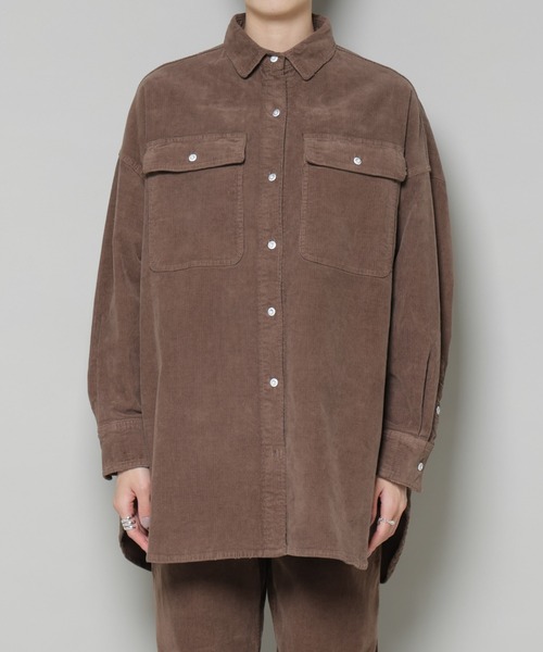 Healthy denim(ヘルシーデニム)の「Healthy DENIM/Almond Corduroy(シャツ/ブラウス・レディース・ブラウン/ベージュ系その他・1)」の17枚目の写真