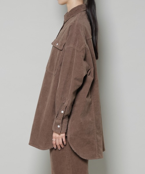 Healthy denim(ヘルシーデニム)の「Healthy DENIM/Almond Corduroy(シャツ/ブラウス・レディース・ブラウン/ベージュ系その他・1)」の18枚目の写真