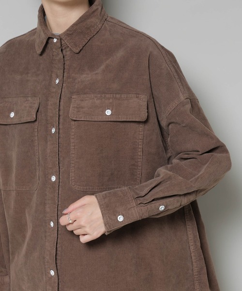 Healthy denim(ヘルシーデニム)の「Healthy DENIM/Almond Corduroy(シャツ/ブラウス・レディース・ブラウン/ベージュ系その他・1)」の21枚目の写真