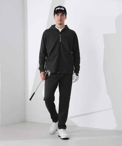 PING(ピン)の「【PING APPAREL】ダンボールニットフルジップスウェットフーディ <PERFORMANCE> (MENS)(スウェット・メンズ・ホワイト/グレー/ブラウン・L/LL1/M/LL/S)」の11枚目の写真