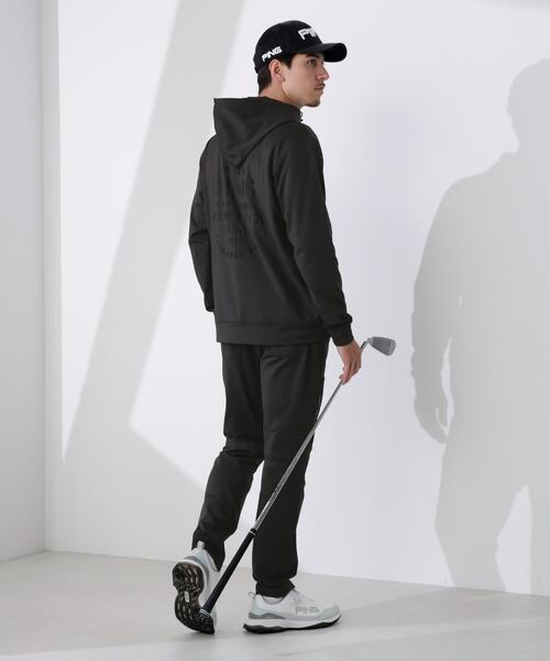 PING(ピン)の「【PING APPAREL】ダンボールニットフルジップスウェットフーディ <PERFORMANCE> (MENS)(スウェット・メンズ・ホワイト/グレー/ブラウン・L/LL1/M/LL/S)」の13枚目の写真