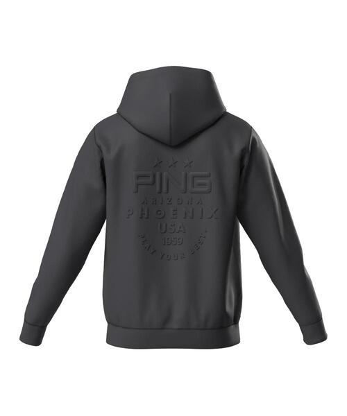 PING(ピン)の「【PING APPAREL】ダンボールニットフルジップスウェットフーディ <PERFORMANCE> (MENS)(スウェット・メンズ・ホワイト/グレー/ブラウン・L/LL1/M/LL/S)」の21枚目の写真