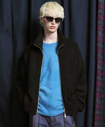 MAISON SPECIAL | 《UNISEX》Boa Drivers Knit Blouson/ボアドライバーズニットブルゾン【MAISON SPECIAL/メゾンスペシャル】(カーディガン/ボレロ)