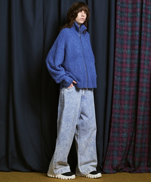 UNISEX》Boa Drivers Knit Blouson/ボアドライバーズニットブルゾン