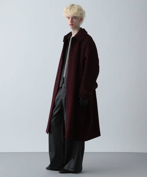 ウール2WAYステンカラーコート(HARE)（ステンカラーコート）｜HARE