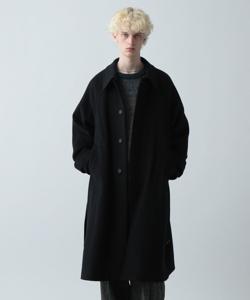 ウール2WAYステンカラーコート(HARE)（ステンカラーコート）｜HARE