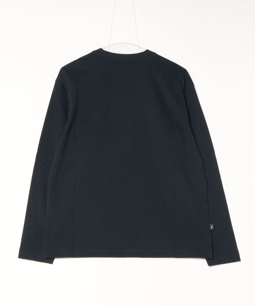 FILA（フィラ）の「Treat graphic Long sleeve T（Tシャツ/カットソー・レディース・オートミール/ネイビー/オレンジ・S/M/L/XL）」の4枚目の写真