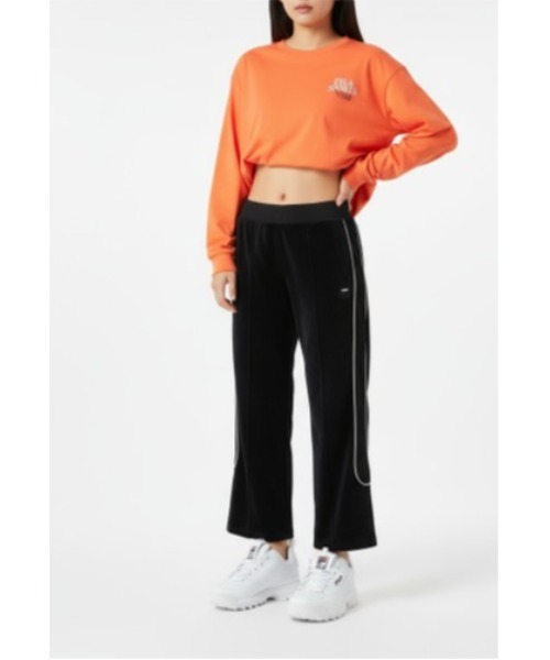 FILA（フィラ）の「Treat graphic Long sleeve T（Tシャツ/カットソー・レディース・オートミール/ネイビー/オレンジ・S/M/L/XL）」の9枚目の写真