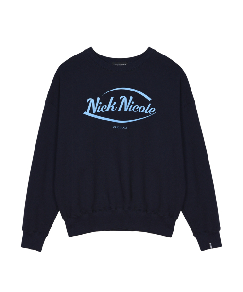NICK&NICOLE（ニックアンドニコール）の「NICOLE ORIGINALS SWEATSHIRT_NAVY SKY BLUE（スウェット・レディース・その他・FREE）」の7枚目の写真