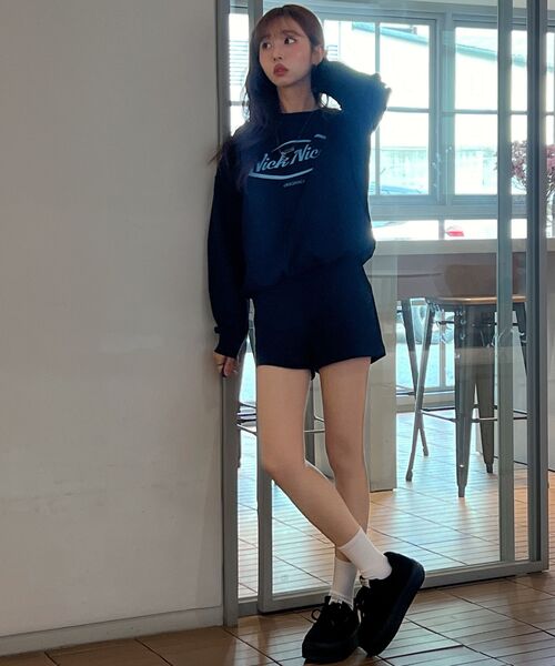 NICK&NICOLE（ニックアンドニコール）の「NICOLE ORIGINALS SWEATSHIRT_NAVY SKY BLUE（スウェット・レディース・その他・FREE）」の12枚目の写真