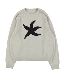 THECOLDESTMOMENT（ザコールデストモーメント）の「TCM starfish knit (beige)（ニット/セーター）」