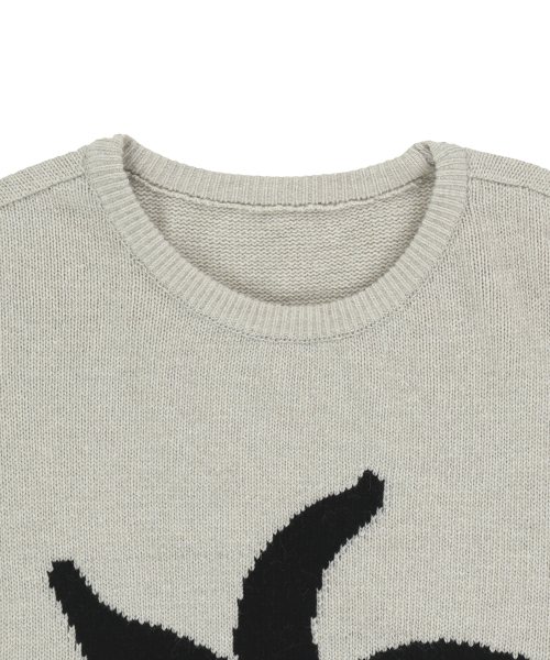 THECOLDESTMOMENT（ザコールデストモーメント）の「TCM starfish knit (beige)（ニット/セーター・レディース・その他・SMALL/MEDIUM/LARGE）」の4枚目の写真