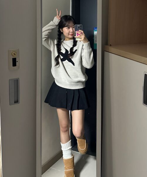 THECOLDESTMOMENT（ザコールデストモーメント）の「TCM starfish knit (beige)（ニット/セーター・レディース・その他・SMALL/MEDIUM/LARGE）」の7枚目の写真