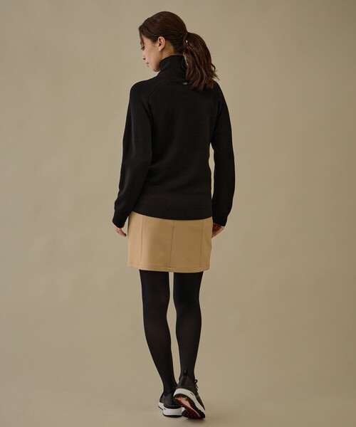 NOIR】フラミンゴモチーフクルーネックセーター（ニット/セーター