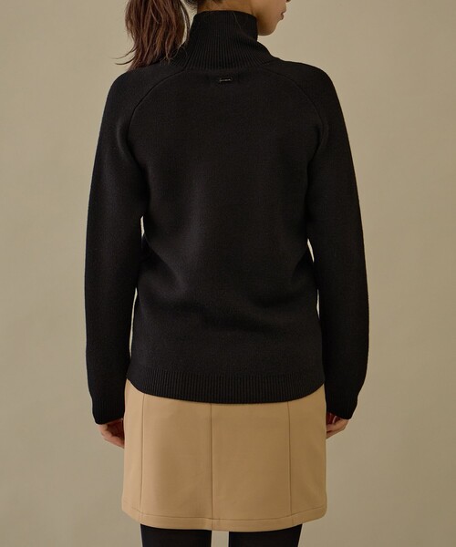 NOIR】フラミンゴモチーフクルーネックセーター（ニット/セーター