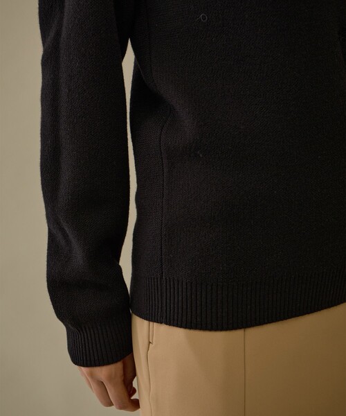 JUN&ROPE'（ジュンアンドロペ）の「【NOIR】フラミンゴモチーフクルーネックセーター（ニット/セーター・レディース・ベージュ/ホワイト/ブラック・L/M/S）」の8枚目の写真