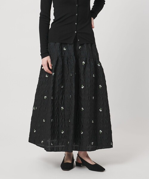 UNITED ARROWS（ユナイテッドアローズ）の「スクエア フラワー ジャガード スカート（スカート・レディース・その他1・38/36）」の3枚目の写真