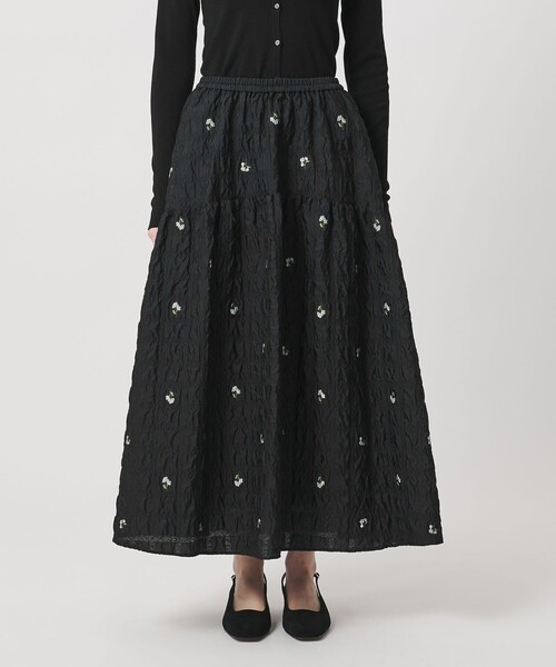 UNITED ARROWS（ユナイテッドアローズ）の「スクエア フラワー ジャガード スカート（スカート・レディース・その他1・38/36）」の6枚目の写真