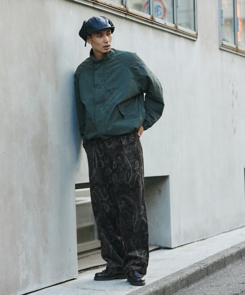 JOURNAL STANDARD（ジャーナルスタンダード）の「コーデュロイ プリント オーバー パンツ（その他パンツ・メンズ・ブラック/ブラウン系その他/ブラウン・SMALL/MEDIUM/LARGE）」の6枚目の写真