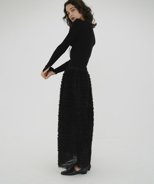 【最終値下げ】clane FRILL GATHER DOME SKIRT セール】FRILL GATHER DOME SKIRT（スカート）｜CLANE（クラネ）の