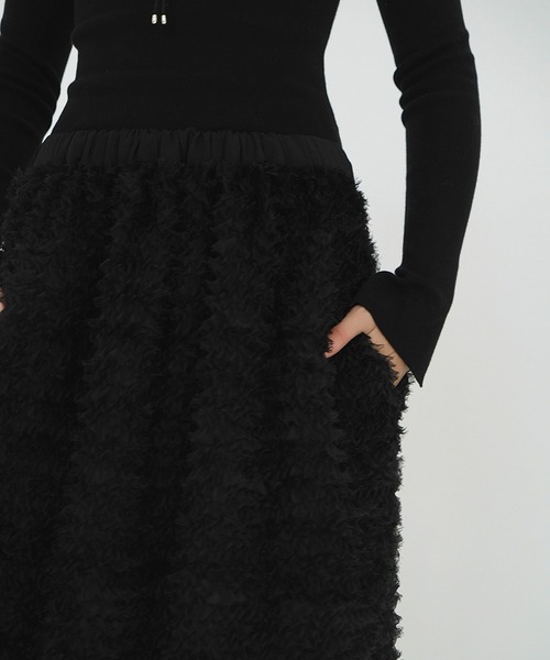 セール】FRILL GATHER DOME SKIRT（スカート）｜CLANE（クラネ）の
