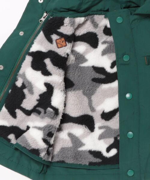 RAGMART（ラグマート）の「ライナー付き3WAYジャケット（その他アウター・キッズ・キャメル/グリーン・100cm/120cm/130cm/110cm）」の4枚目の写真