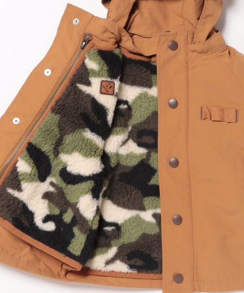 RAGMART（ラグマート）の「ライナー付き3WAYジャケット（その他アウター・キッズ・キャメル/グリーン・100cm/120cm/130cm/110cm）」の5枚目の写真
