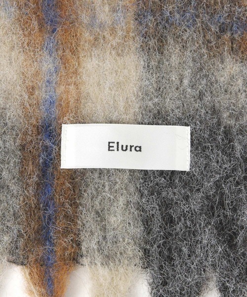 Elura（エルーラ）の「タータンチェックマフラー/591469（マフラー・レディース・グレー/ブラウン系その他2・ONE SIZE）」の14枚目の写真