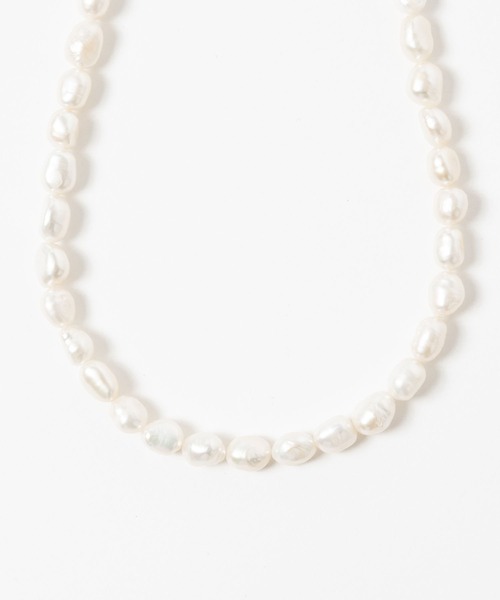BABYLONE（バビロン）の「パールショートネックレス（ネックレス・レディース・ホワイト・フリー）」の7枚目の写真
