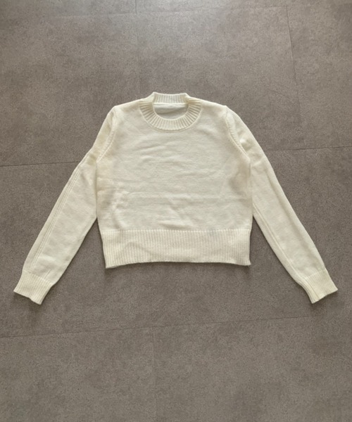 SHEPP(シープ)の「【2P商品】コンパクトフィットニット+タイトミニスカート(セットアップ・レディース・アイボリー/グレー/ベージュ・F)」の7枚目の写真