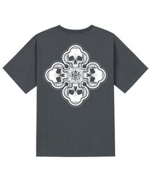 KTG0127 スカルダン322 半袖Tシャツ - グレー