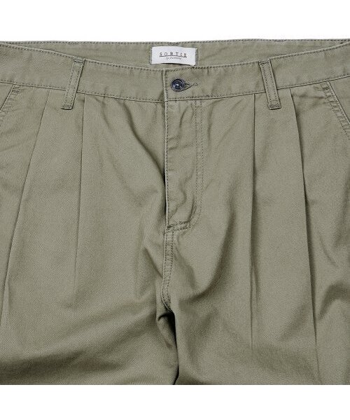 sortie(ソルティ)の「Tura Cotton Washed Pants (Light Khaki)(その他パンツ・メンズ・その他・LARGE/MEDIUM)」の2枚目の写真