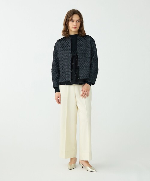 BALLSEY（ボールジィ）の「ラメマトラッセ バックペプラムジャケット