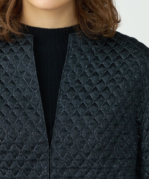 Tomorrowland Ballseyバックペプラムジャケット ニードルジャージー バックペプラムジャケット | maison TOMORROWLAND