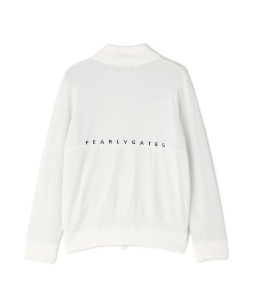 PEARLY GATES(パーリーゲイツ)の「【PEARLY GATES】裏付きニットスタンドブルゾン(ブルゾン・レディース・ネイビー/ホワイト・SMALL/MEDIUM/LARGE)」の11枚目の写真