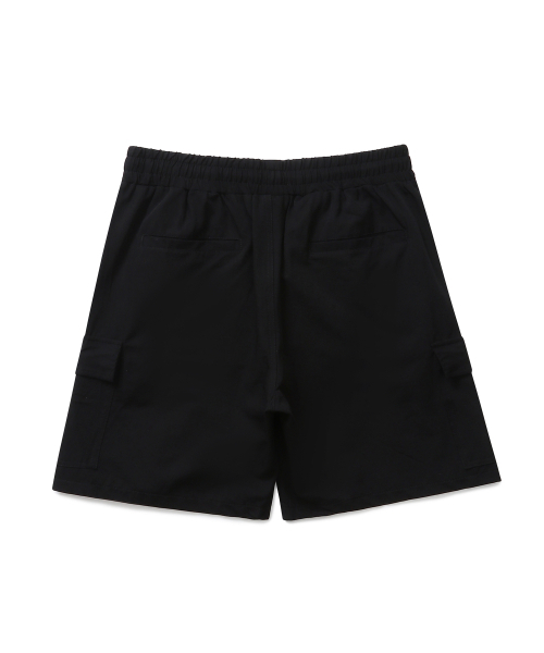 CONNECT KINLOCH(コネクトキンロック)の「バンディングカーゴハーフパンツ(ブラック)(その他パンツ・メンズ・その他・MEDIUM/LARGE/X-LARGE)」の3枚目の写真