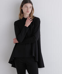 LE PHIL（ルフィル）の「◆ハイストレッチポンチスタンドカラーブラウス（シャツ/ブラウス）」