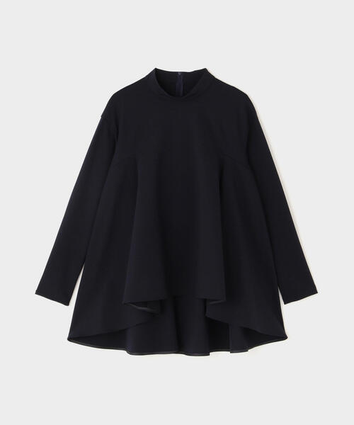 LE PHIL(ルフィル)の「◆ハイストレッチポンチスタンドカラーブラウス(シャツ/ブラウス・レディース・ホワイト/ネイビー/ブラック・F)」の12枚目の写真